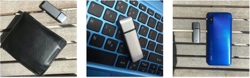 MINI DYKTAFON PODSŁUCH SZPIEGOWSKI WAZ PENDRIVE