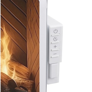 ИНФРАКРАСНЫЙ ИК-МЕТАЛЛИЧЕСКИЙ ОБОГРЕВАТЕЛЬ 450ВТ WiFi TUYA С ПРИНТОМ