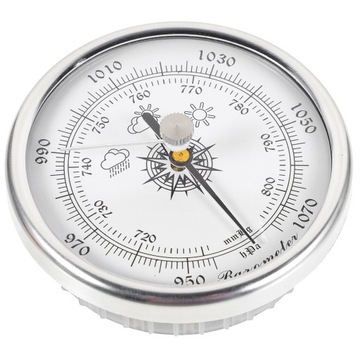 HIGROMETR BAROMETR ANEROID ANALOGOWY