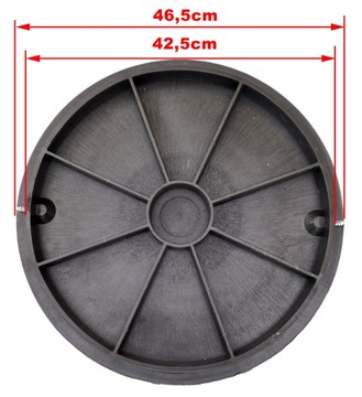 POKRYWA dekiel studzienka WŁAZ ZIELONY rura 425