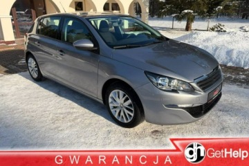 Peugeot 308 II 2014 Peugeot 308 hatchback 1.6 HDI 120 KM Nawigacja Hak, zdjęcie 1