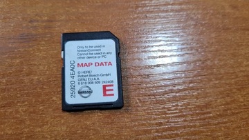 Karta nawigacji Nissan Qashqai J11 25920-4EA0C