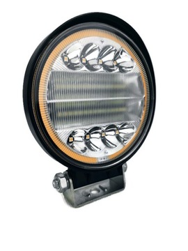 LAMPA ROBOCZA LED 114W HALOGEN 12V 24V OKRĄGŁA NEW
