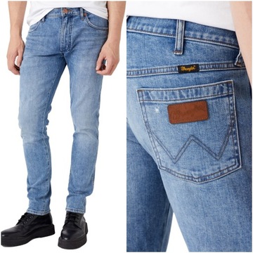 WRANGLER LARSTON MĘSKIE SPODNIE JEANSOWE W33 L34