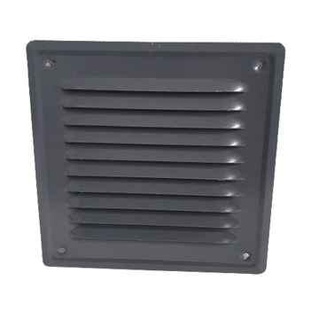 РЕШЕТКА ВЕНТИЛЯЦИОННАЯ МЕТАЛЛИЧЕСКАЯ С СЕТКОЙ 14х14 Дымоход