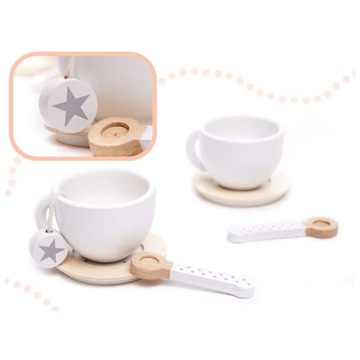 КОФЕЙНЫЙ СЕРВИС, ДЕРЕВЯННЫЙ КОФЕЙНЫЙ НАБОР ДЛЯ 2 ЧЕЛОВЕК