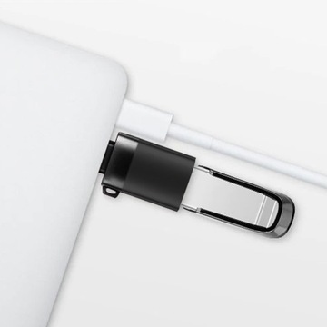 АДАПТЕР USB-C НА USB 3.0 OTG МЕТАЛЛ ЧЕРНЫЙ