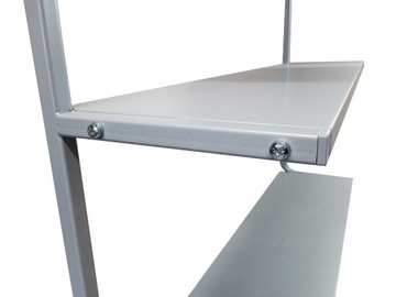 Półka metalowa ścienna długość 95 cm PG3S potrójna warsztat loft garaż