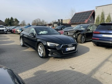 Audi A5 F5 Sportback Facelifting 2.0 40 TFSI 204KM 2021 Audi A5 Sportback mHEV Skóra Kamera Podgrzewanie, zdjęcie 4