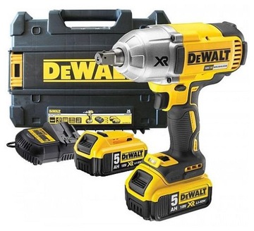 Klucz udarowy aku. 18V DeWalt DCF899P2 950Nm 2x5 Ah ZESTAW