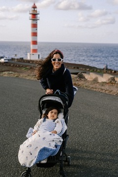 Органический коврик для коляски La Millou Puffin