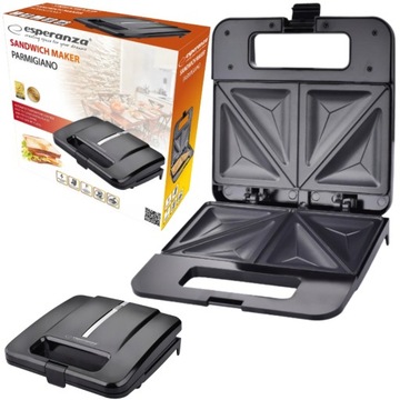 МОЩНАЯ БОЛЬШАЯ ПРОФЕССИОНАЛЬНАЯ СЭНДВИЧ-ПЕЧАТКА 1000 ВТ