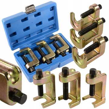 ŚCIĄGACZ DRĄŻKÓW KIEROWNICZYCH SWORZNI PRZEGUBÓW 3 EL. 23, 28, 34 MM BLACK