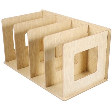 ДЕРЕВЯННАЯ ПОДСТАВКА-ОРГАНИЗАТОР ДЛЯ ВИНИЛОВЫХ ПЛАСТИНОК