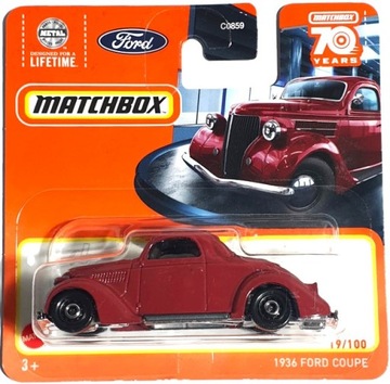 MATCHBOX 1936 FORD COUPE MBX SHOWROOM 2023