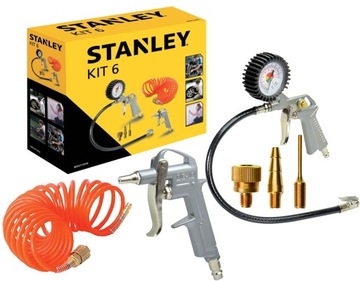 Zestaw pneumatyczny STANLEY 6 szt 9045717STN