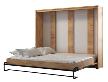 CASE loft black N#7 Półkotapczan poziomy 160