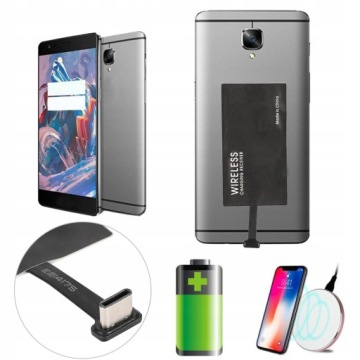 АДАПТЕР ПРИЕМНИК ИНДУКТИВНОЙ ЗАРЯДКИ USB-C