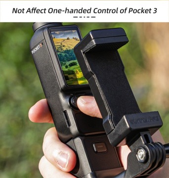 ДЕРЖАТЕЛЬ-АДАПТЕР ДЛЯ СПОРТИВНОЙ КАМЕРЫ ДЛЯ ТЕЛЕФОНА ДЛЯ DJI OSMO POCKET 3