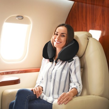 ПОДУШКА ДЛЯ ПУТЕШЕСТВИЯ ДЛЯ ШЕИ ROGAL, ТУРИСТ, ПОДГОЛОВНИК ИЗ ПЕНЫ ВЯЗКИ С ПАМЯТЬЮ ПАМЯТИ