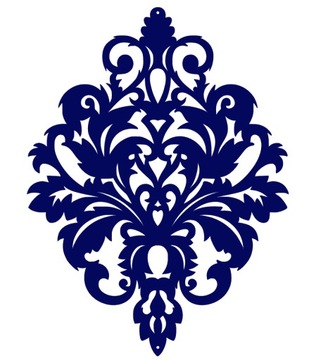 Z16 Ажурный кулон, украшение GLAMOUR, черный