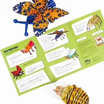 Картонная игра Ekopuzzle Insects and Spider 55236, MUDUKO GAMES - FABRYKA KRAKOW,
