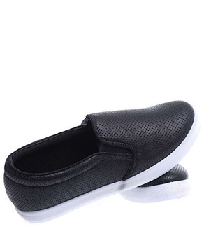 Wsuwane damskie trampki tenisówki slip on 15534