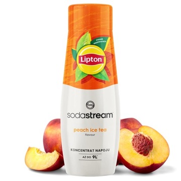 SodaStream Syrop Lipton Ice Tea Peach Herbata Brzoskwiniowa Koncentrat