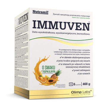 OLIMP NUTRAMIL IMMUVEN 6 x 78g WYSOKOBIAŁKOWY