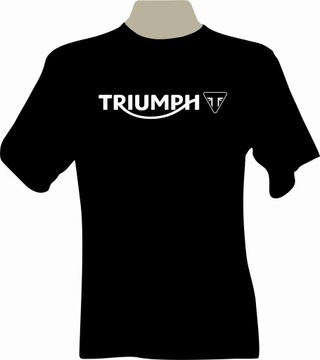 T-shirt koszulka motocyklowa z nadrukiem TRIUMPH