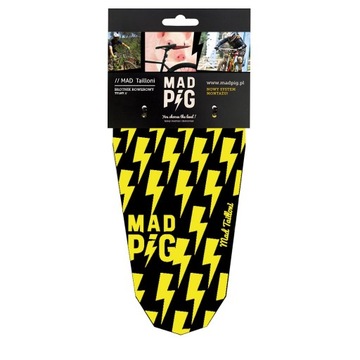 Błotnik Tylni MAD PIG Tailloni Żółty