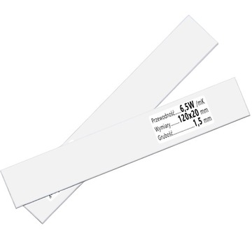 Termopad 1.5mm Chłodzenie Procesora Taśma Termoprzewodząca 120x20mm 6W