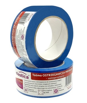 Taśma Ostrzegawcza ZNAKUJĄCA PREMIUM PVC 50mm/33m