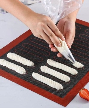 СИЛИКОНОВЫЙ КОВРИК ДЛЯ ВЫПЕЧКИ ХЛЕБА 30Х40СМ, ПЕРФОРИРОВАННЫЙ