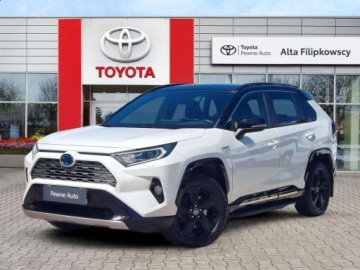 Toyota RAV4 V SUV 2.5 Hybrid Dynamic Force 218KM 2021 Toyota RAV4 RAV4 2.5 Hybrid SelectionSkyview, 1 wlasciciel, salon PL 2.5