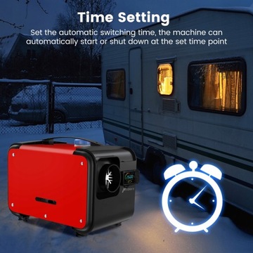 Тип стояночного обогревателя Webasto 12/24 В и 220 В, 5–8 кВт, дизельный, с ЖК-дисплеем