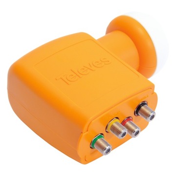 Конвертер Quattro для мультисвитча LNB от Televes, модель 747701 0,3 дБ