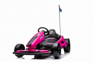 Детский картинг Speed ​​7 Drift King на батарейках Розовый + Функция