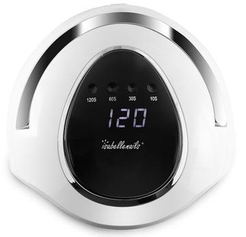 УФ СВЕТОДИОДНАЯ ЛАМПА ДЛЯ НОГТЕЙ K2 БЕЛАЯ 208ВТ ГИБРИД