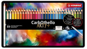 Suche pastele w ołówku - STABILO CarbOthello metalowe opakowanie zawiera