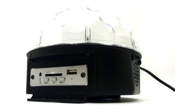 KULA DYSKOTEKOWA LED DISCO MP3 PILOT DJ