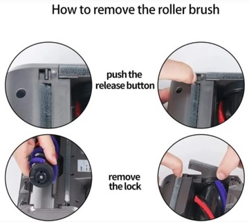 ТУРБОЩЕТКА ДЛЯ ПЫЛЕСОСА DYSON V7 V8 V10 V11 с 4 светодиодами