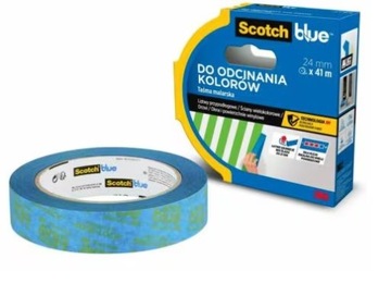 3M ScotchBlue Taśma do odcinania kolorów 24mmx41m
