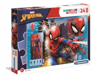 Puzzle 24 SuperColor Maxi Spider-Man 28507