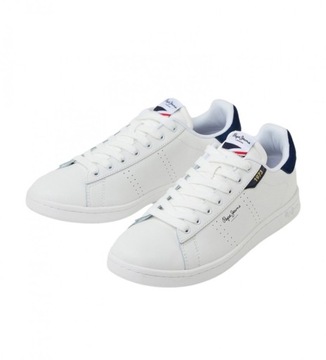 PEPE JEANS ORYGINALNE SNEAKERSY SKÓRA 45