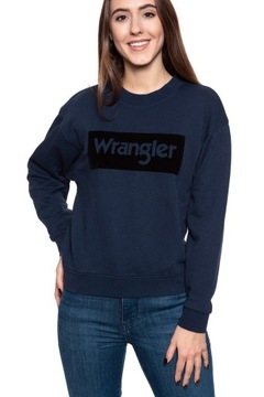 WRANGLER HIGH RIB RETRO DAMKSA BLUZA KLASYCZNA S