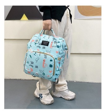 СУМКА ДЛЯ КОЛЯСКИ, РЮКЗАК-ОРГАНИЗАТОР ДЛЯ МАМА, ПАПА 3в1