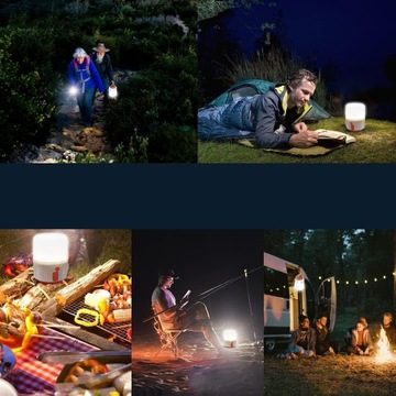 КЕМПИНГОВЫЕ ЛАМПЫ, ТЕНТОВЫЕ ФОНАРЫ, 6 РЕЖИМОВ КЕМПИНГОВОГО ФОНАРЯ И POWERBANK