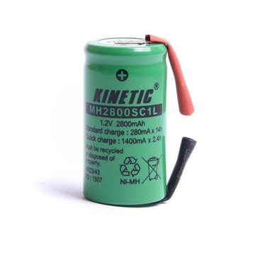 AKUMULATOR 1,2V 2800mA NiMh do lutowania