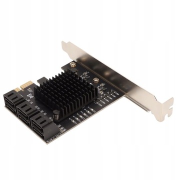 Карта расширения PCIE 3.0 на 6 портов SATA 6 Гбит/с